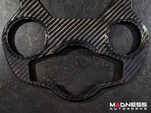 Alfa Romeo Giulia Central Console Trim - Carbon Fiber - Center Tunnel Trim - Pre '20 - Feroce Carbon